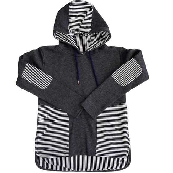 Fin Fun Girls Gray Hooded Sweatshirt Size M - Picture 1 of 5